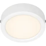 Brilo LED Deckenleuchte 12 cm weiß