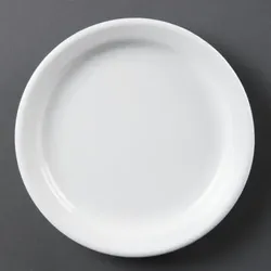 Olympia Whiteware Teller mit schmalem Rand 18cm