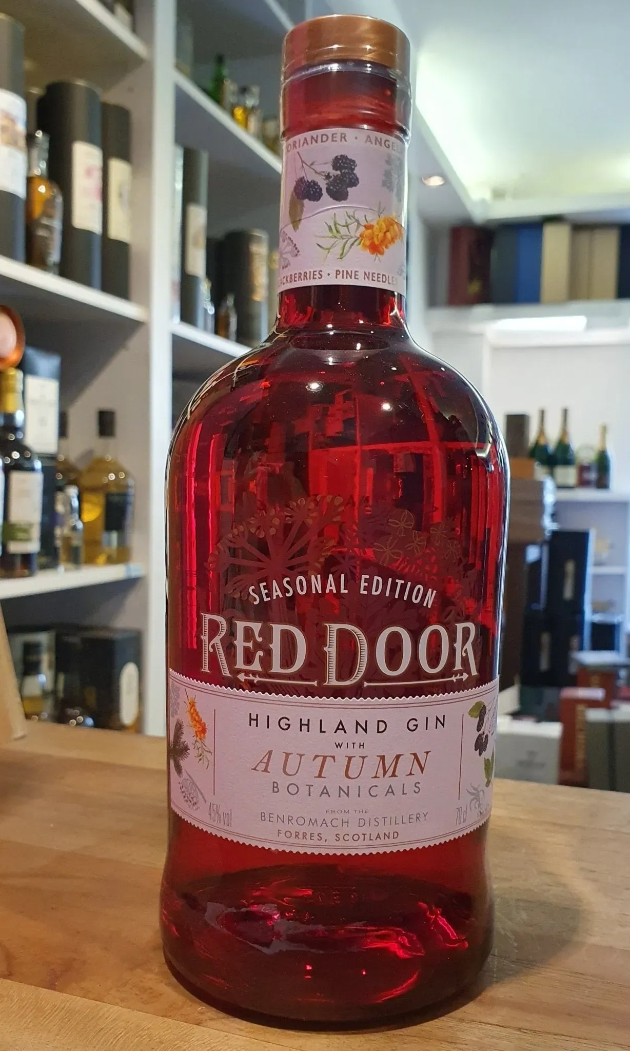 Red Door Autumn scotch Gin 0,7l 45% vol. Fl Benromach