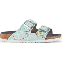 Birkenstock Arizona ESD Birko-Flor flower field mint 38