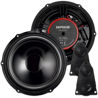 Emphaser EM-VWF3 3-Wege Lautsprechersystem passend für VW T5 20 cm vorne