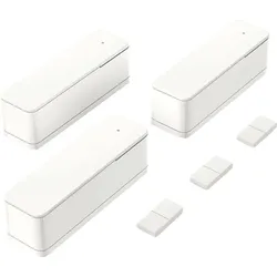 BOSCH Smart Home Kontakt II, 3er Pack, Tür-/Fensterkontakt, Weiß