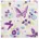 Servietten 3-lagig 1/4-Falz 25 cm 25 cm Beautiful Butterfly