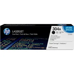 HP 304A 2er-Pack Schwarz Original LaserJet Tonerkartuschen