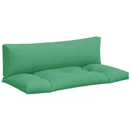 vidaXL Palettenkissen 120 x 80 x 10 cm grün 2-tlg.