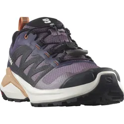 Trailrunningschuh SALOMON "X-ADVENTURE", Gr. 41, braun (braun, schwar), Synthetik, Textil, sportlich, Schuhe