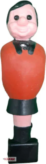 Garlando Kickerfigur Metall Rot