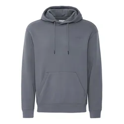 Longpullover BLEND "Sweatshirtkapuzenpul BHDownton", Herren, Gr. S, grau (iron gate), Obermaterial: 50% Baumwolle CO. 50% Polyester PES., Sweatshirts Longpullover