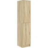 vidaXL Buffet-Schrank Sonoma Eiche Spanplatte mit Sonoma Eichen-Finish