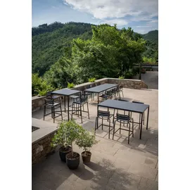 Houe Bartisch 90 x 160 cm Bambus/Schwarz