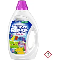 Weißer Riese Color Gel Colorwaschmittel 22WL 990ml