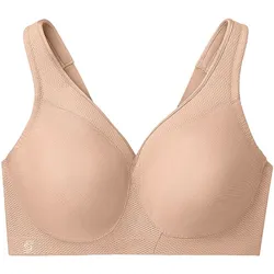 GLAMORISE Nahtloser MagicLift-Sport-BH - Kaffee 100F Damen 