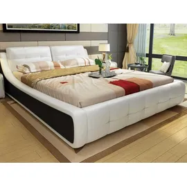 xl moebel gmbh Design Bett Schlafzimmer Betten Textil Hotel Luxus Polster Möbel Stoff Möbel Neu - Weiß