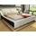 xl moebel gmbh Design Bett Schlafzimmer Betten Textil Hotel Luxus Polster Möbel Stoff Möbel Neu - Weiß