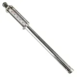 LARES Grillthermometer 42 cm Weißblech silber