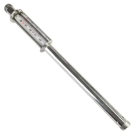 LARES Grillthermometer 42 cm Weißblech silber