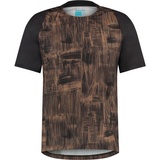 Shimano FORESTA Short Sleeve Jersey, Metallic Brown«, 2XL