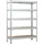 SCHULTE Regalwelt Schwerlastregal Metall 180 x 120 x 40 cm silber