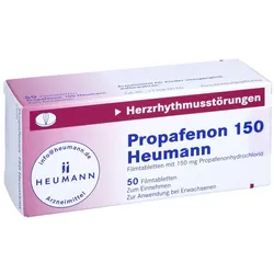 Propafenon 150 Heumann Filmtabletten 50 St