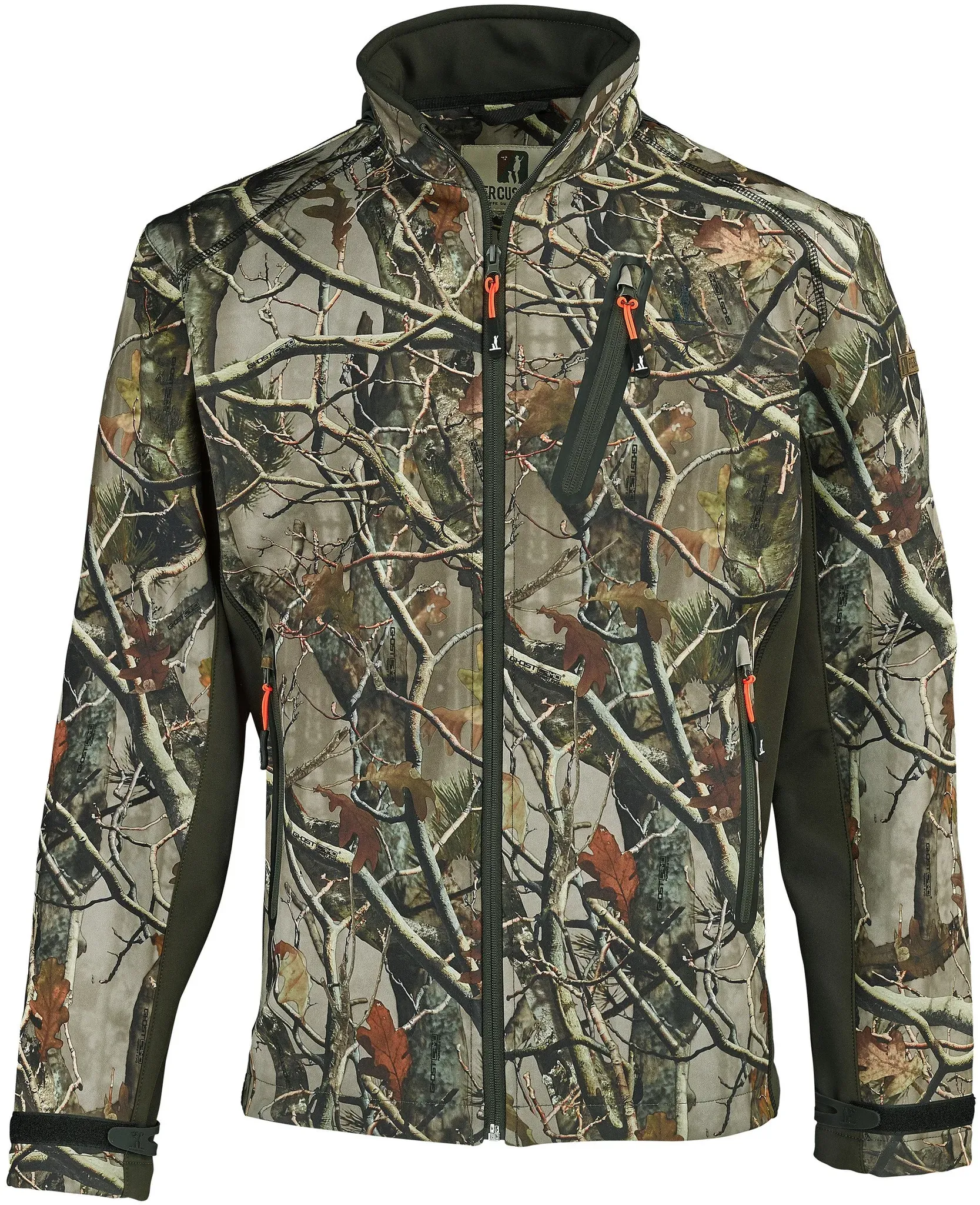 Percussion Softshelljacke, ghostcamo forest evo, M