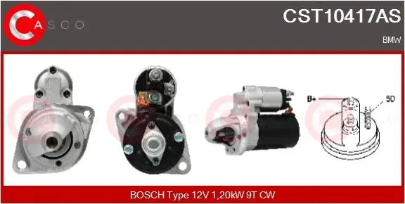 CASCO Starter cst10417as für BMW