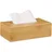 Relaxdays Kosmetiktücherbox Tücherbox Braun