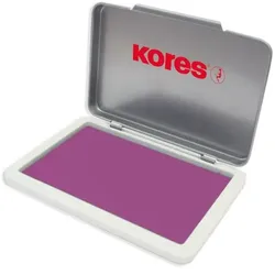 Kores Stempelkissen 7x11cm violett getränkt, Metallgehäuse 9023800715555 Kores SF71555