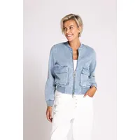 Zhrill Blouson, in Unifarbe, Gr. M, blue, , 60576709-M