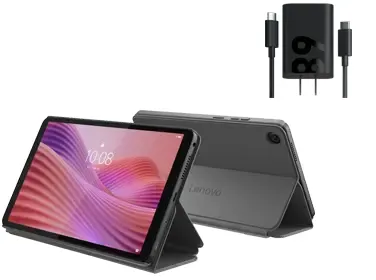 Lenovo Tab One 8.7 4GB 64GB + Folio & Adaptor MediaTek Helio G85 Prozessor 2,00 GHz , Android 14 or Later, 64 GB eMMC 5.1