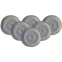 Villeroy & Boch Frühstücksteller Lave ø 23 cm beige 6er Set
