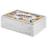 hr direktverkauf gmbh Vorteilspack 10 x Bilderrahmen Klapprahmen Plakatrahmen aus Aluminium/Kunststoff im Set - DIN A3 - Geschenkidee für Familien - Fanposter