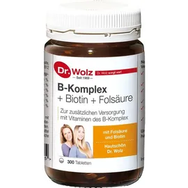 Dr. Wolz B-Komplex + Biotin + Folsäure Tabletten 300 St.