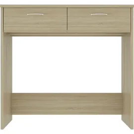 vidaXL Schreibtisch Sonoma-Eiche 80x40x75 cm Holzwerkstoff