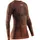 X-Bionic Symbio Merino Langarm-baselayer - Clay - L