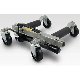 BITUXX 4 Stück PKW Rangierhilfe Rangierheber hydraulisch Wagenheber Auto Rangierroller Rangierheber belastbar bis 680 kg inklusive Transportständer