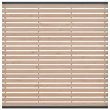 Sichtschutzzaun Nizza Lärche-Douglasie 180x180 Bausatz 4-teilig