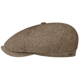 Stetson Flat Cap (1-St) Schirmmütze mit Schirm, Made in the EU beige 59 cm