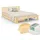 Homestyle4u Holzbett 180x200 mit Matratze & Schubladen – Doppelbett Jugendbett Homestyle4u