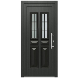 KNOCK Kunststoff-Haustür »Robusto«, grau