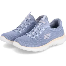 SKECHERS Slipper Sportlich in Blau 42
