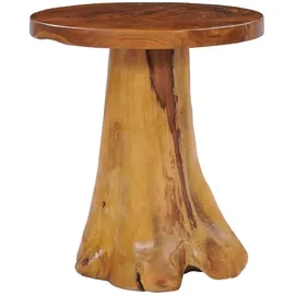 vidaXL Couchtisch Braun Teak 40 x 40 cm