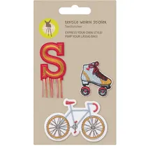 Lässig Woven Sticker Stick on Bike