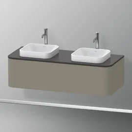 Duravit Happy D.2 Plus 130x55cm, f K, 1 Auszug, HP4943B9292,
