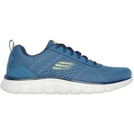 SKECHERS TRACK-LESHUR Sneaker, Blue, 44