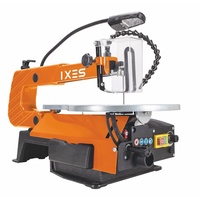 Scheppach Dekupiersäge IXES IX-DKS1600 Dekupiersäge 120W mit LED + Gebläsedüse Modellbausäge orange