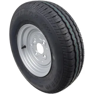 w-ft vertriebs gmbh Komplettrad 145 R10, 145/80 R10 74N 100x4 Felge 3,50x10 145R10