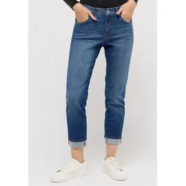 Angels Jeans Darleen Crop in mittelblauer-Waschung-D44 / L28