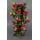 Seidenblumen Roß Künstliche Petunienranke 65cm pink – Hängepflanze mit 24 Blüten & 10 Ranken – Textilfaser Kunstblume wie echt – Petunie hängend für Hängeampel, Balkon & Wanddeko – Kunstpflanze