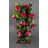 Seidenblumen Roß Künstliche Petunienranke 65cm pink – Hängepflanze mit 24 Blüten & 10 Ranken – Textilfaser Kunstblume wie echt – Petunie hängend für Hängeampel, Balkon & Wanddeko – Kunstpflanze