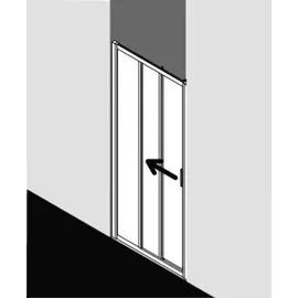 Kermi LIG3L090201PK, Gleittür Liga G3L 0900x